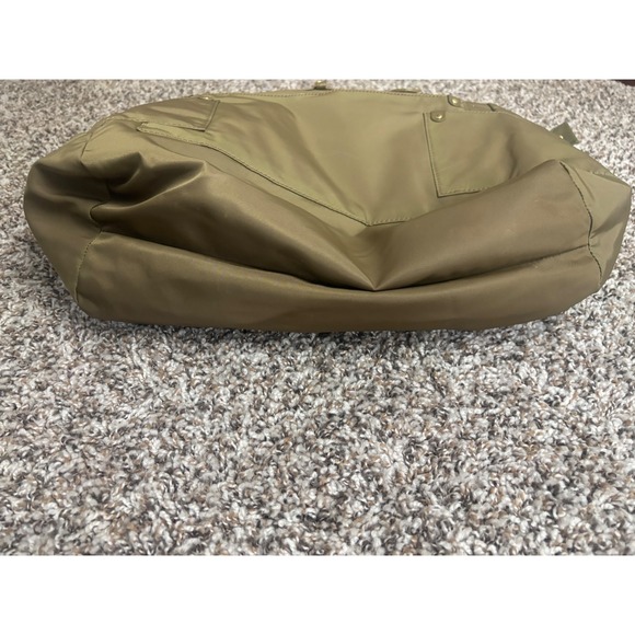 Marc by Marc Jacobs Olive Green Nylon Leather Trim Tote Bag - Picture 7 of 8